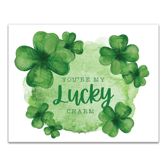 You're My Lucky Charm Canvas Wall Art
